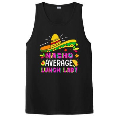 Nacho Average Lunch Lady Cinco De Mayo Fiesta PosiCharge Competitor Tank