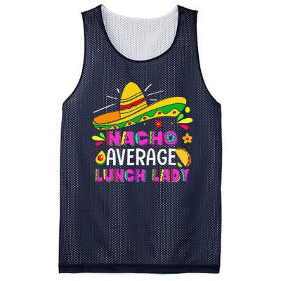 Nacho Average Lunch Lady Cinco De Mayo Fiesta Mesh Reversible Basketball Jersey Tank