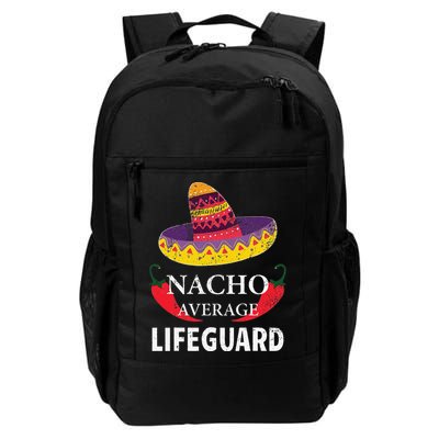 Nacho Average Lifeguard Cinco De Mayo Sombrero Funny Backpack