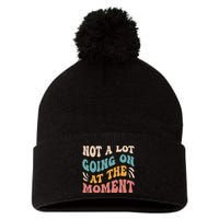 Not a Lot Going on at the Moment Cool Retro Pom Pom 12in Knit Beanie