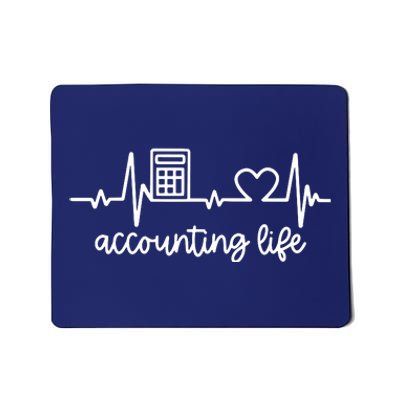 Novelty Accounting Life Heartbeat Accountant Tax Season Mousepad