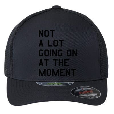 Not A Lot Going On At The Moment Flexfit Unipanel Trucker Cap