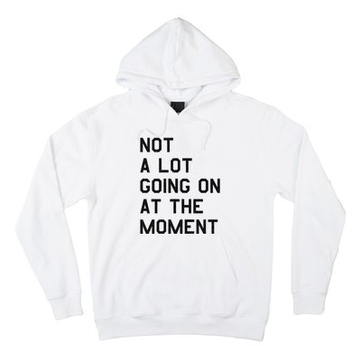 Not A Lot Going On At The Moment Hoodie