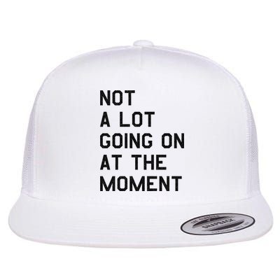 Not A Lot Going On At The Moment Flatbill Hat