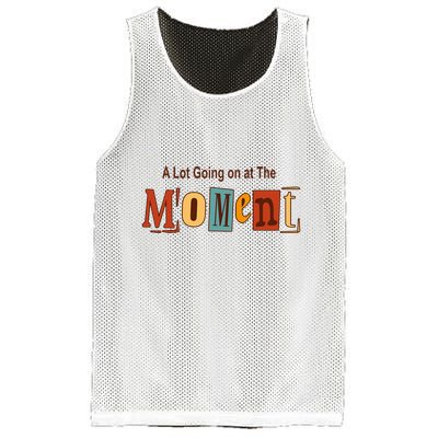 NOT A LOT GOING ON AT THE MOMENT Mesh Reversible Basketball Jersey Tank