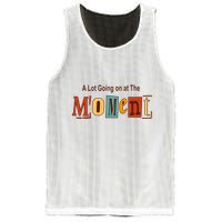 NOT A LOT GOING ON AT THE MOMENT Mesh Reversible Basketball Jersey Tank