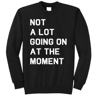 Not A Lot Going On At The Moment Sweatshirt