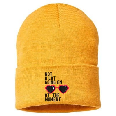 Not A Lot Going On At The Moment Sustainable Knit Beanie