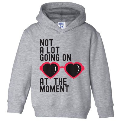 Not A Lot Going On At The Moment Toddler Hoodie