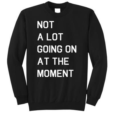 Not A Lot Going On At The Moment Sweatshirt