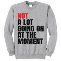 Not a Lot Going on at the Moment Vintage Tall Sweatshirt