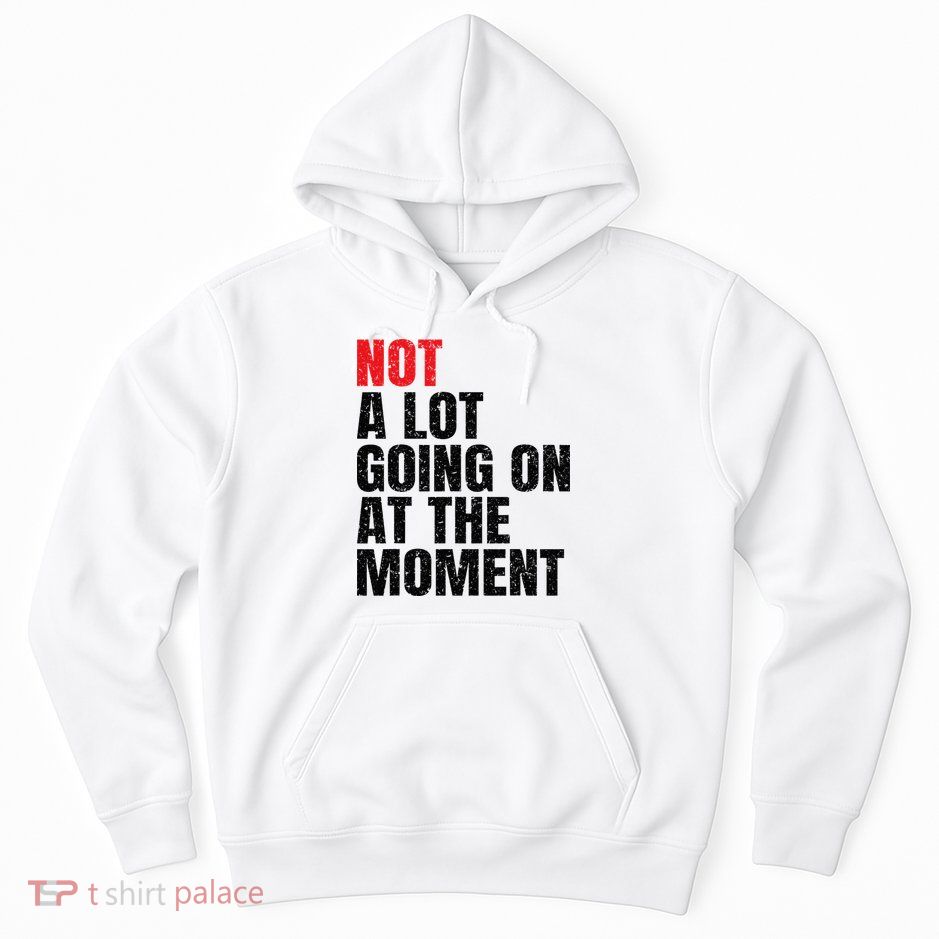 Not a Lot Going on at the Moment Vintage Hoodie