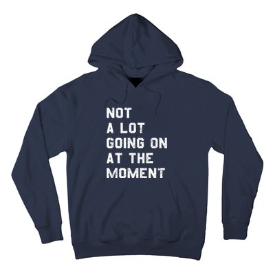 Not A Lot Going On At The Moment Funny Gift Hoodie