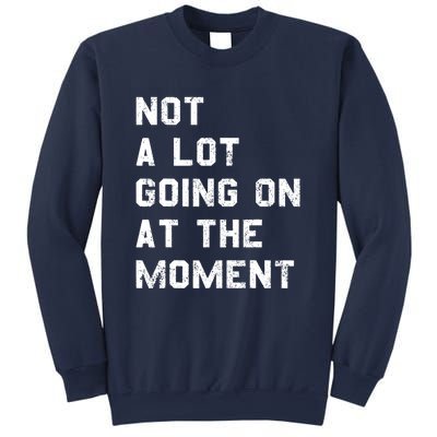 Not A Lot Going On At The Moment Funny Gift Sweatshirt