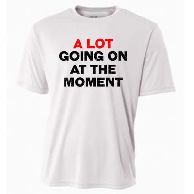 Not A Lot Going On At The Moment Cooling Performance Crew T-Shirt