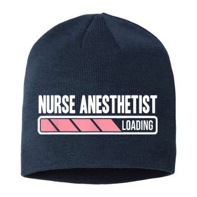 Nurse Anesthetist Loading New Nurse Anesthetist CRNA Sustainable Beanie