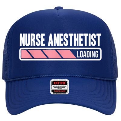 Nurse Anesthetist Loading New Nurse Anesthetist CRNA High Crown Mesh Back Trucker Hat