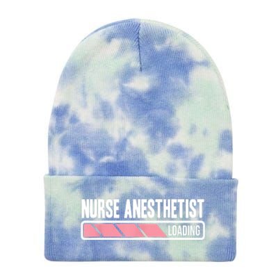 Nurse Anesthetist Loading New Nurse Anesthetist CRNA Tie Dye 12in Knit Beanie