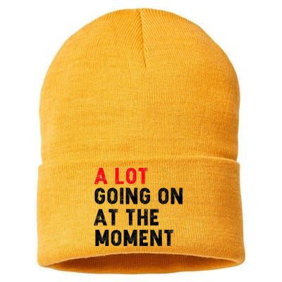 Not A Lot Going On At The Moment Sustainable Knit Beanie