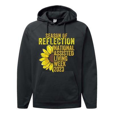 National Assisted Living Week Season Of Reflection Performance Fleece Hoodie