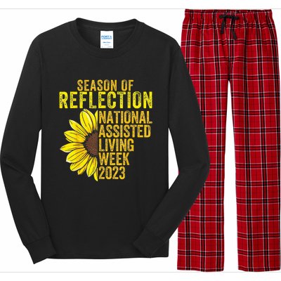 National Assisted Living Week Season Of Reflection Long Sleeve Pajama Set