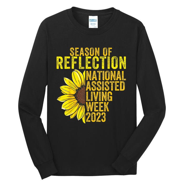 National Assisted Living Week Season Of Reflection Tall Long Sleeve T-Shirt