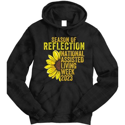 National Assisted Living Week Season Of Reflection Tie Dye Hoodie