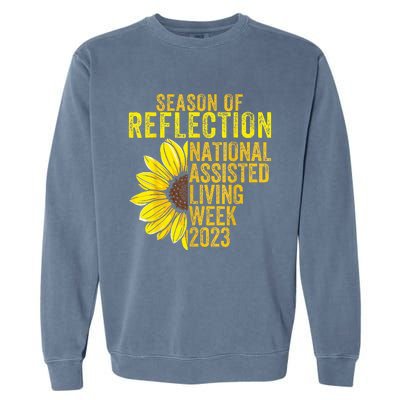 National Assisted Living Week Season Of Reflection Garment-Dyed Sweatshirt