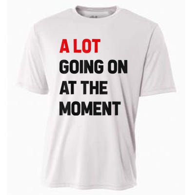 Not A Lot Going On At The Moment Cooling Performance Crew T-Shirt