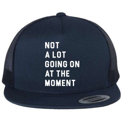 Not A Lot Going On At The Moment Flatbill Hat