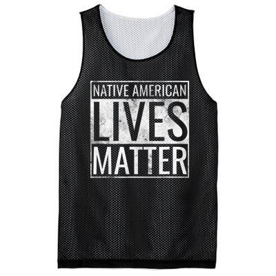 Native American Lives Matter Indigenous Peoples' Day Mesh Reversible Basketball Jersey Tank