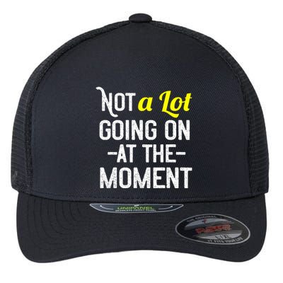 Not A Lot Going On At The Moment Flexfit Unipanel Trucker Cap