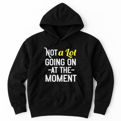 Not A Lot Going On At The Moment Hoodie