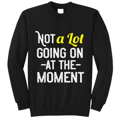Not A Lot Going On At The Moment Sweatshirt
