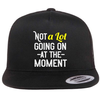Not A Lot Going On At The Moment Flatbill Hat