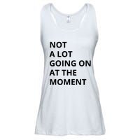 Not A Lot Going On At The Moment Ladies Essential Flowy Tank