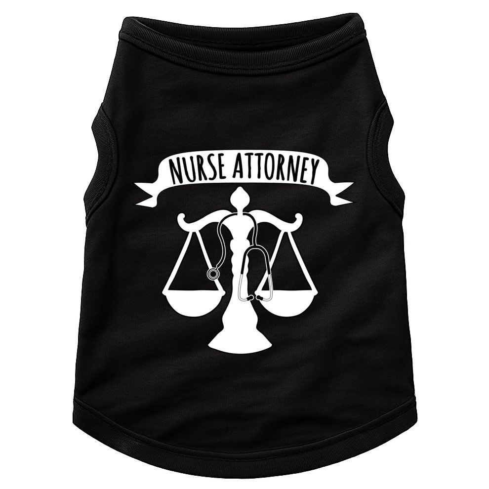 Nurse Attorney LawyerS Scales Of Justice And Stethoscope Rn Funny Gift Doggie Tank