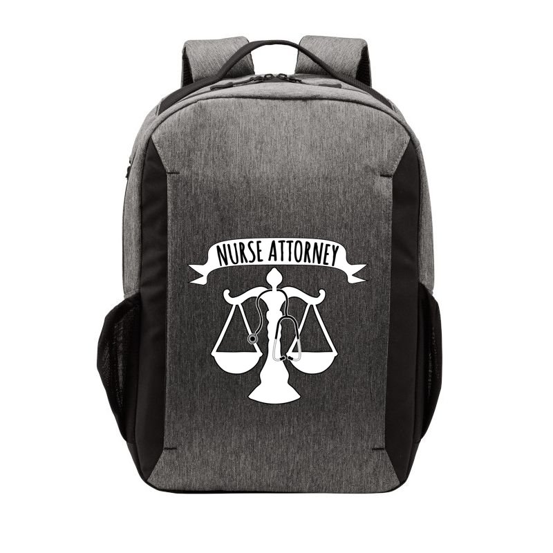 Nurse Attorney LawyerS Scales Of Justice And Stethoscope Rn Funny Gift Vector Backpack