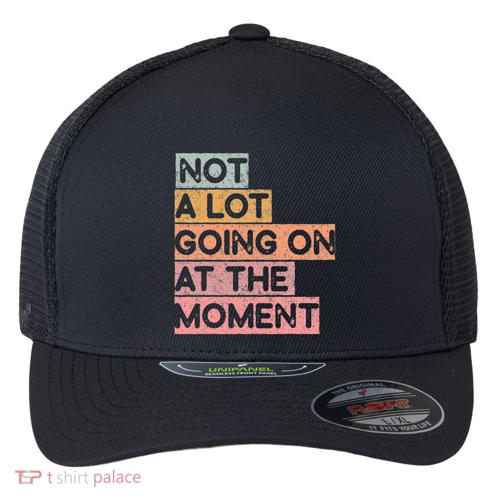 Not a Lot Going on at the Moment Flexfit Unipanel Trucker Cap