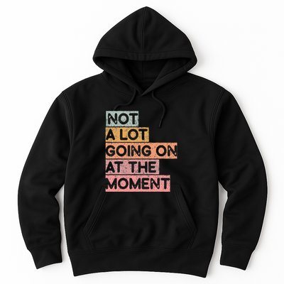 Not a Lot Going on at the Moment Hoodie