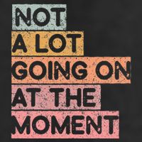 Not a Lot Going on at the Moment Tumbler