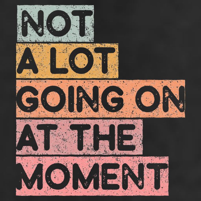 Not a Lot Going on at the Moment Tumbler