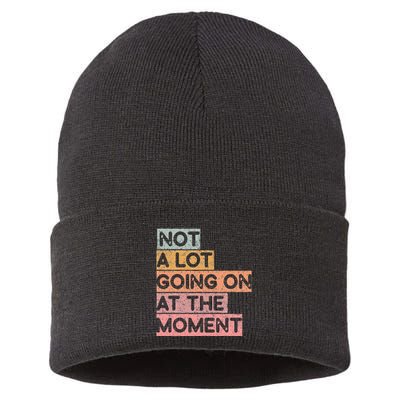 Not a Lot Going on at the Moment Sustainable Knit Beanie