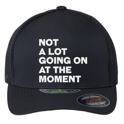 Not A Lot Going On At The Moment Flexfit Unipanel Trucker Cap