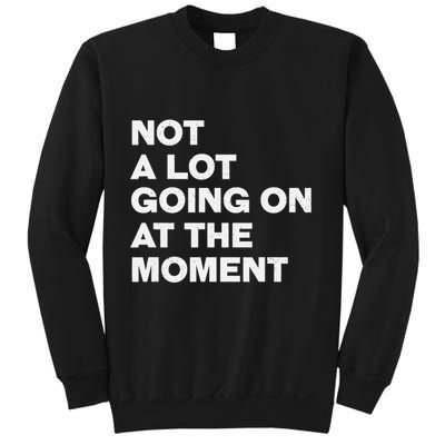 Not A Lot Going On At The Moment Sweatshirt