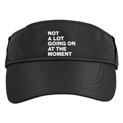 Not A Lot Going On At The Moment Adult Drive Performance Visor