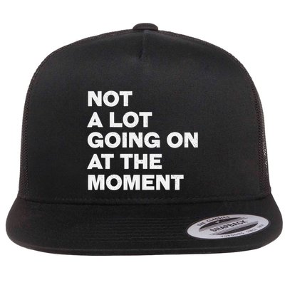 Not A Lot Going On At The Moment Flatbill Hat