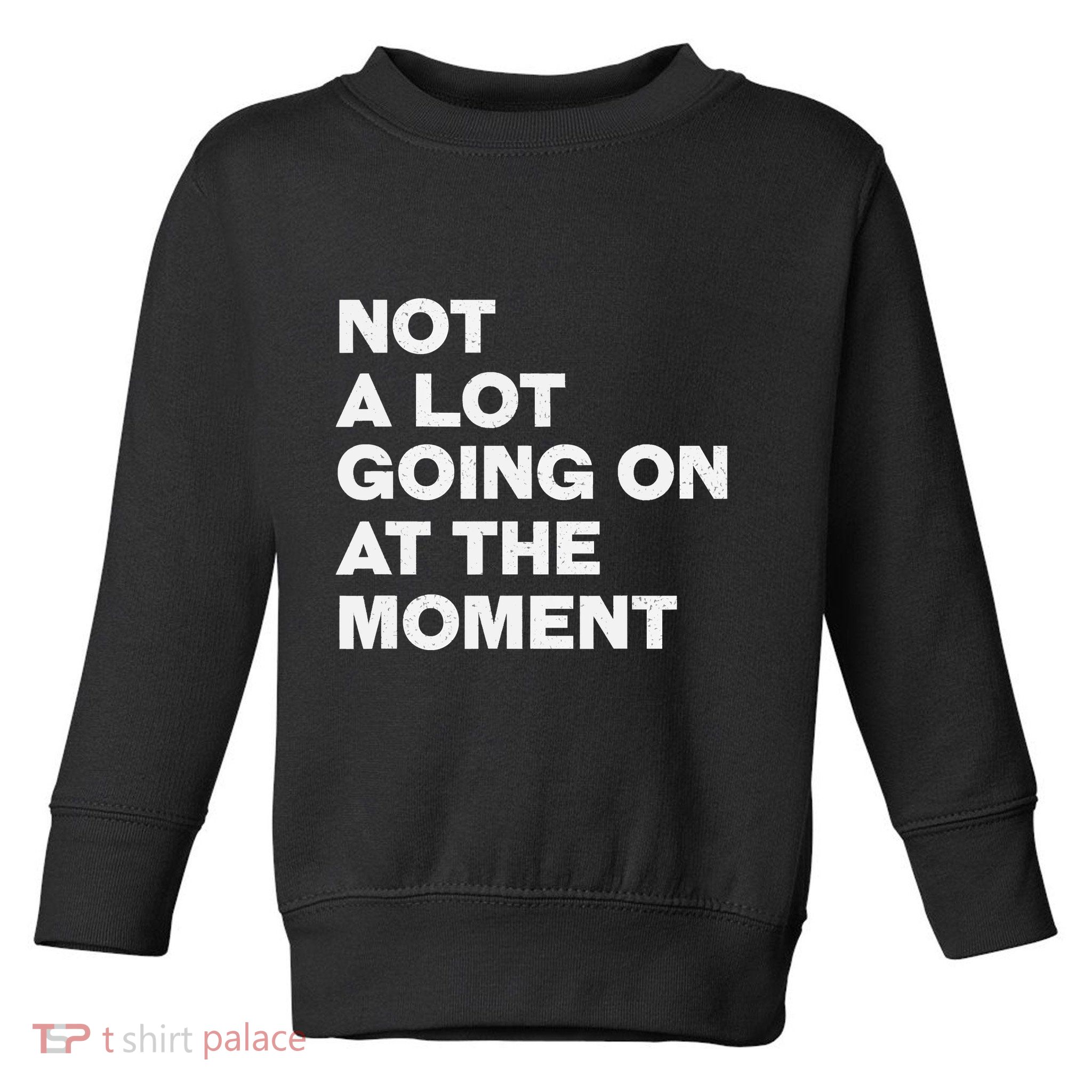 Not A Lot Going On At The Moment Toddler Sweatshirt
