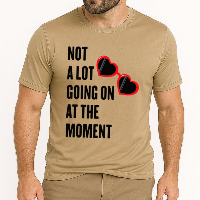 Not A Lot Going On At The Moment Retro Performance Shirt