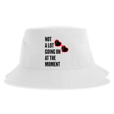 Not A Lot Going On At The Moment Retro Sustainable Bucket Hat